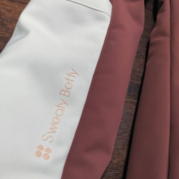 Sweaty Betty Method Hybrid Ski Jacket Faux Fur Hood Women's M, No Belt - Picture 7 of 15